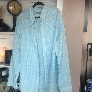 Old Navy Light Blue Checkered Casual Shirt